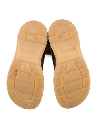 Khaite Leather Combat Boots