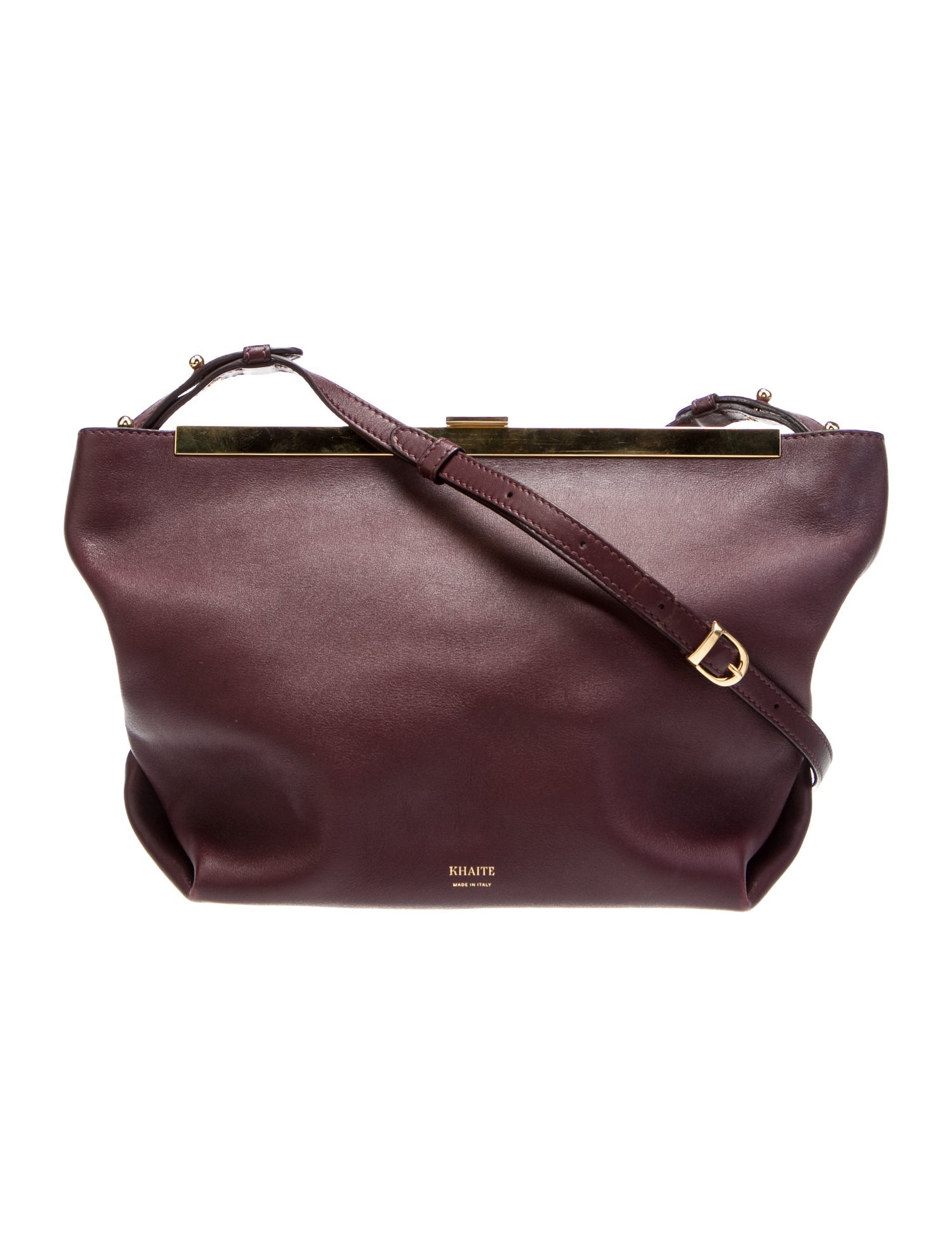 Khaite Leather Crossbody Bag