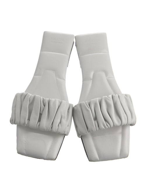 Khaite Leather Slides