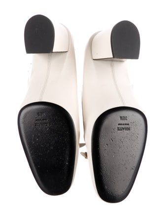 Khaite Leather Mules