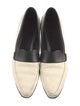 Khaite Canvas Colorblock Pattern Loafers