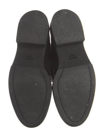 Khaite Suede Combat Boots