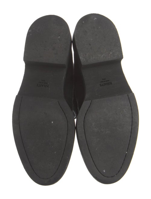 Khaite Suede Combat Boots