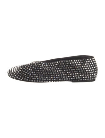 Khaite Printed Crystal Embellishments Flats