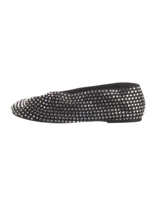 Khaite Printed Crystal Embellishments Flats