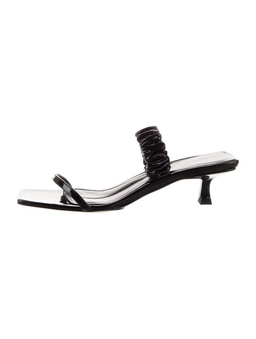 Khaite Patent Leather Slides