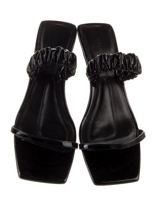 Khaite Patent Leather Slides