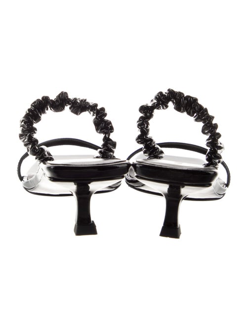 Khaite Patent Leather Slides