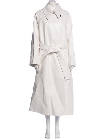 Khaite Coats Lambskin Trench Coat US 0 | XS