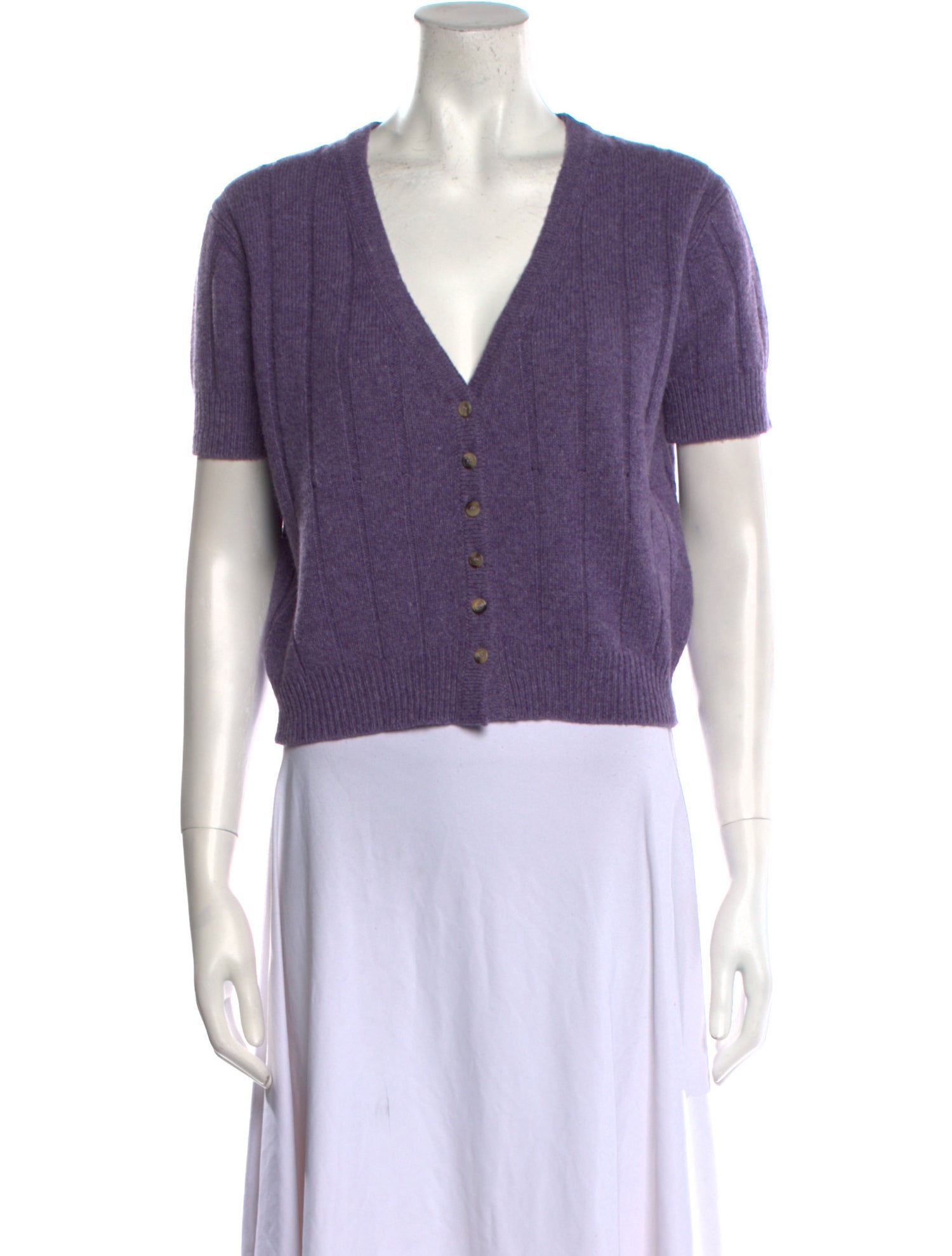 Khaite Cashmere V-Neck Sweater