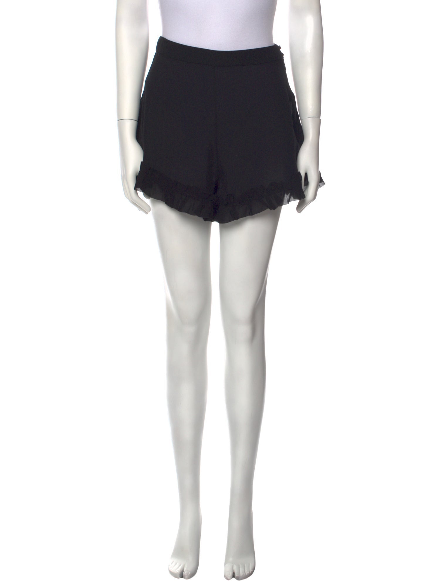 Khaite Silk Mini Shorts