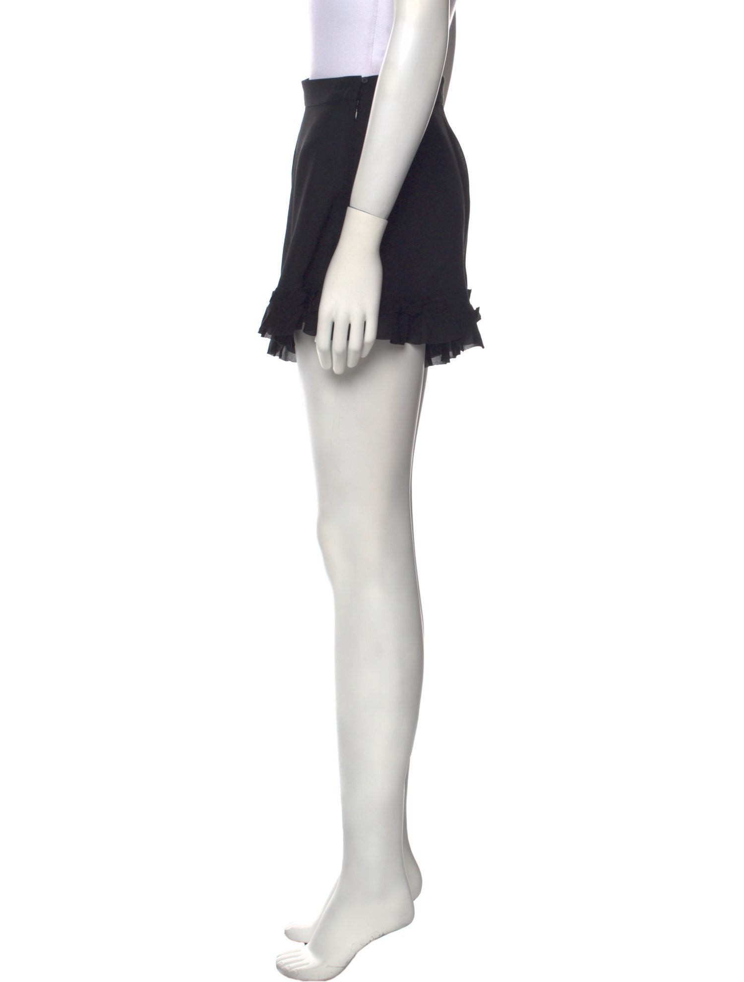 Khaite Silk Mini Shorts