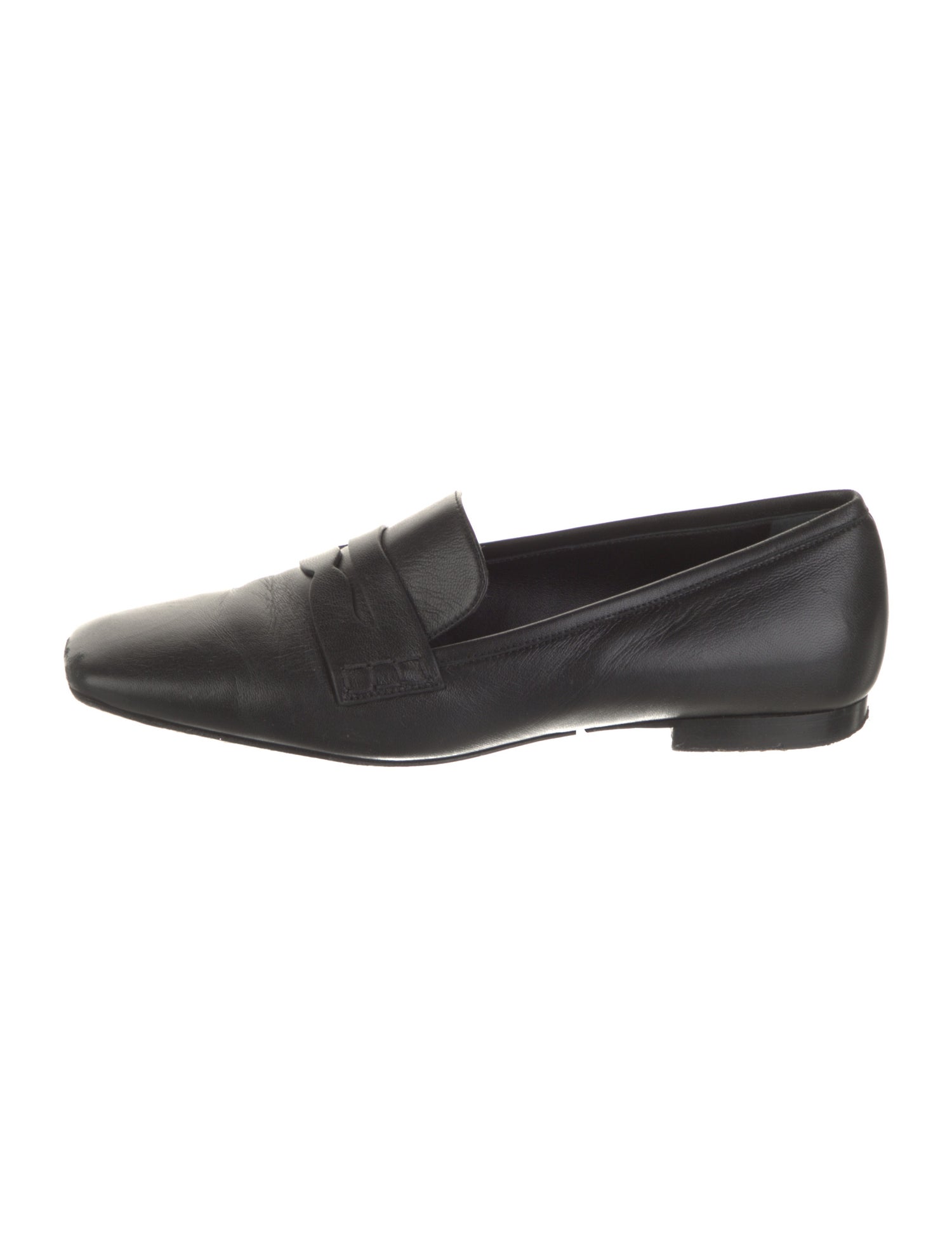 Khaite Leather Loafers