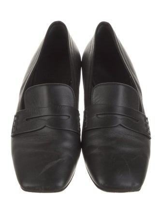 Khaite Leather Loafers