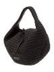 Khaite Straw Top Handle Bag
