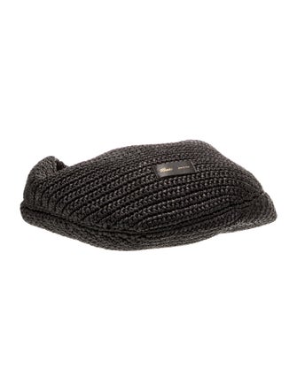 Khaite Straw Top Handle Bag