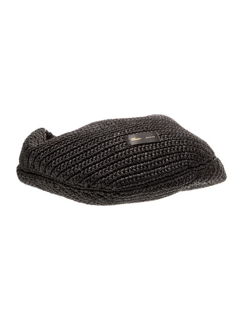 Khaite Straw Top Handle Bag