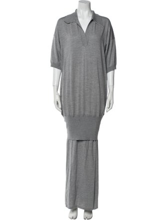 Khaite Wool Long Dress