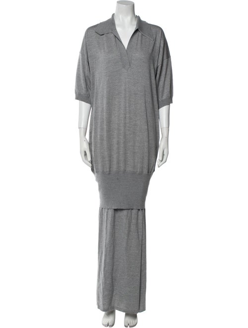 Khaite Wool Long Dress