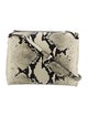 Khaite Snakeskin Messenger Bag