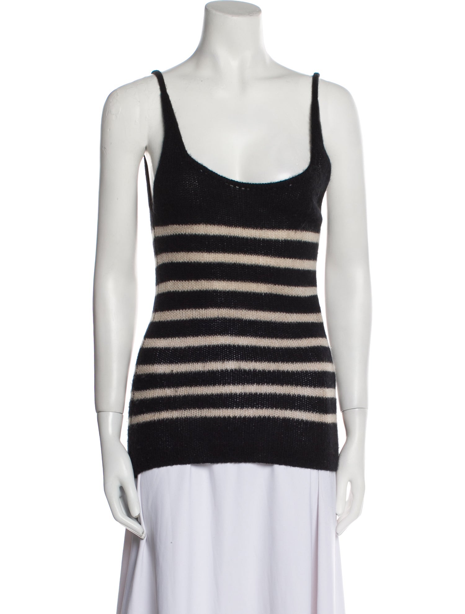Khaite Cashmere Striped Sweater
