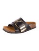 Khaite Leather Slides