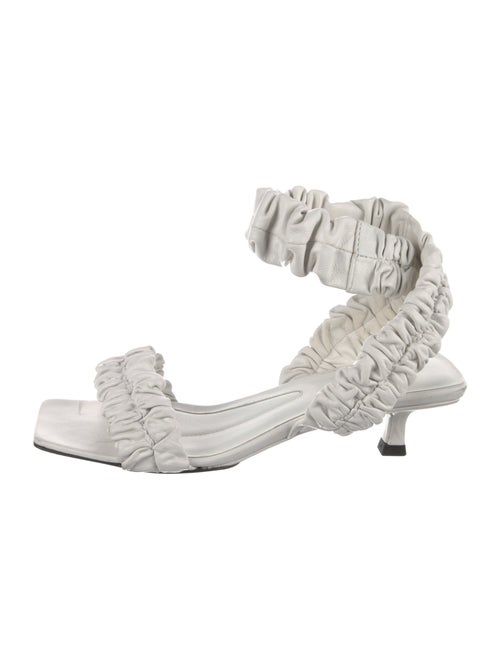 Khaite Leather Gladiator Sandals