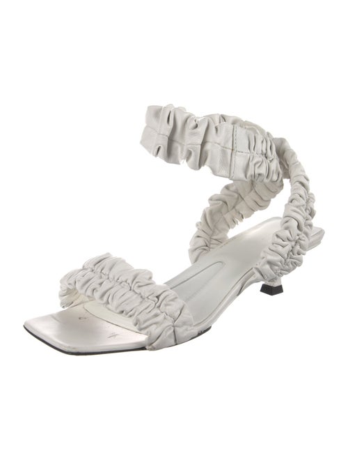 Khaite Leather Gladiator Sandals