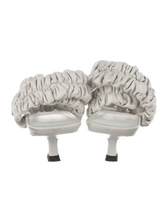 Khaite Leather Gladiator Sandals