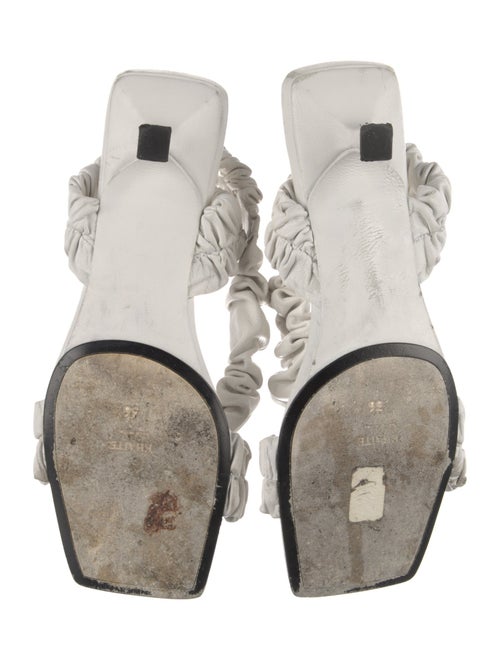 Khaite Leather Gladiator Sandals