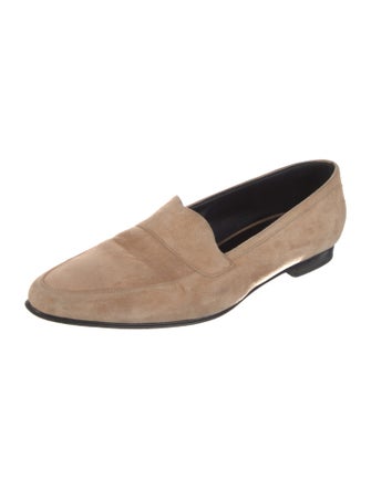 Khaite Suede Loafers