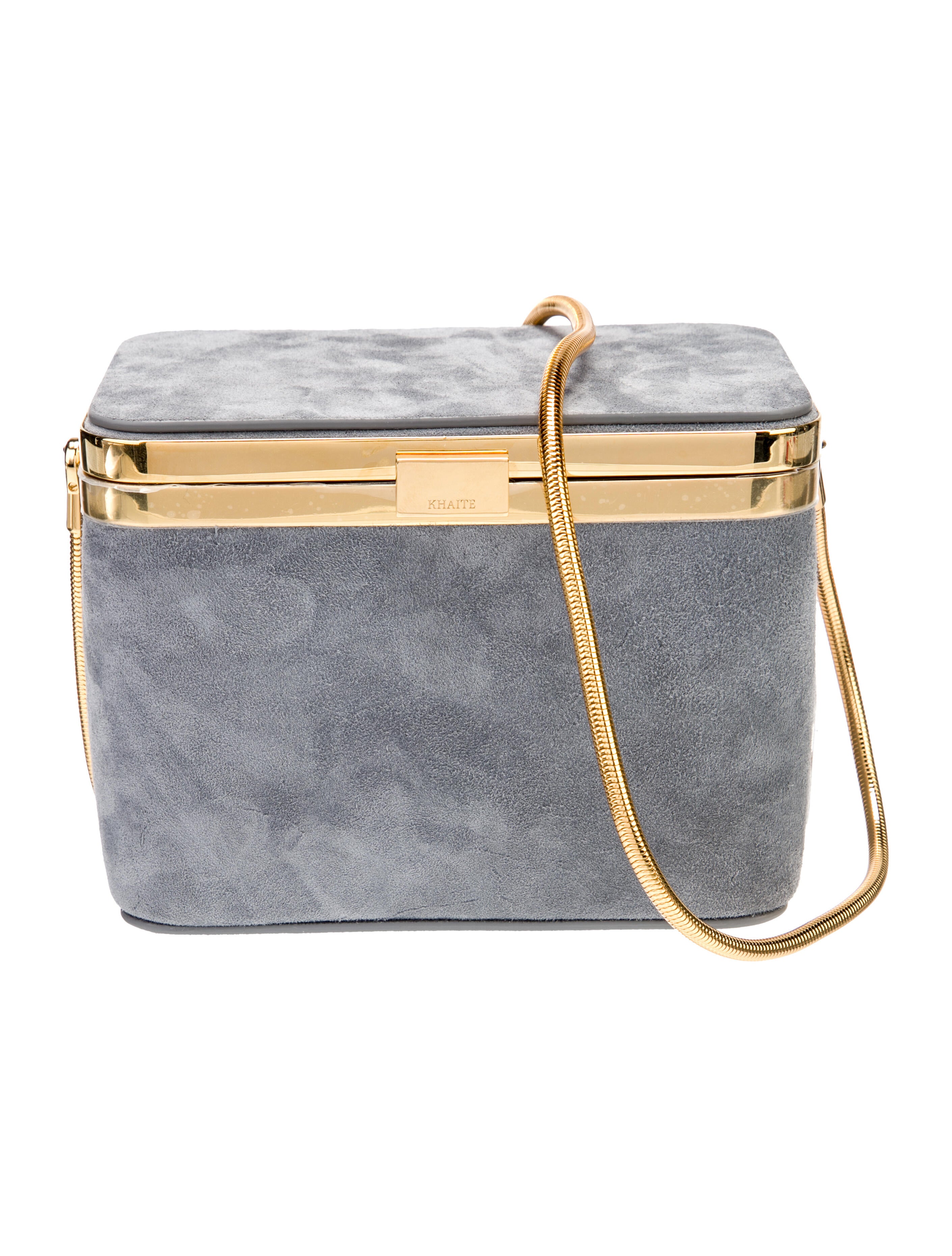 Khaite Leather Minaudière