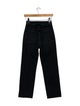 Khaite Mid-Rise Straight Leg Jeans