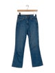 Khaite Mid-Rise Straight Leg Jeans