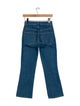 Khaite Mid-Rise Straight Leg Jeans