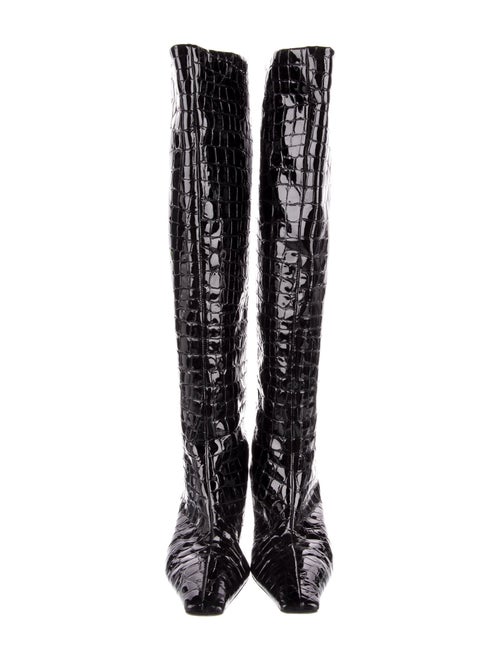 Khaite Patent Leather Boots