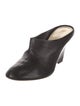 Khaite Leather Mules