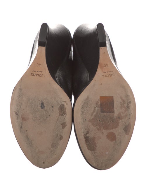 Khaite Leather Mules