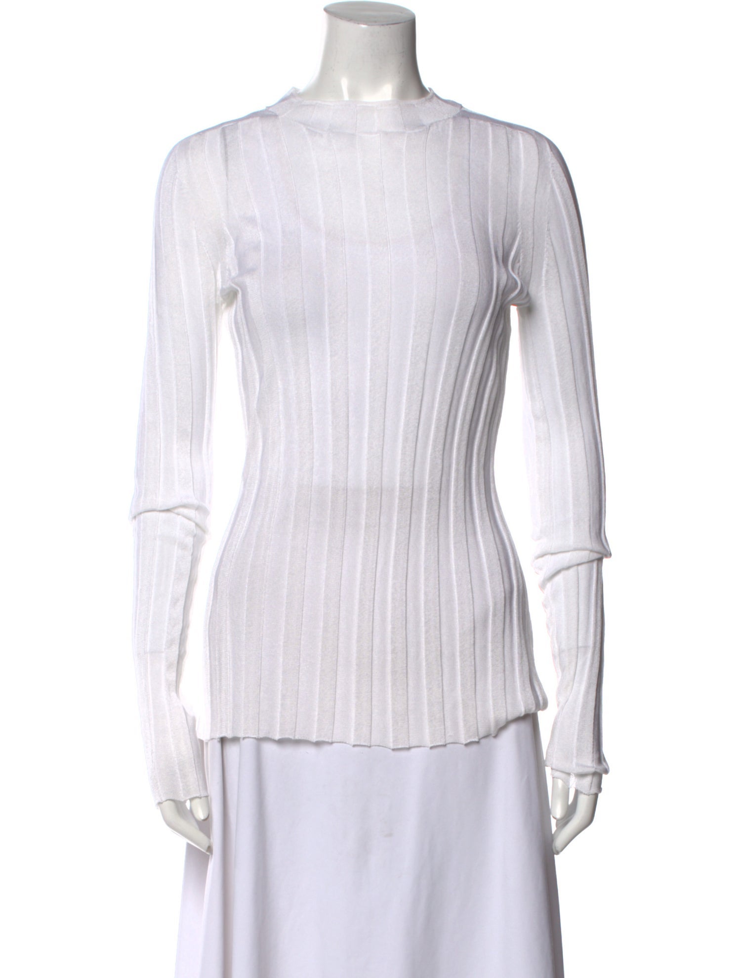 Khaite Silk Striped Blouse