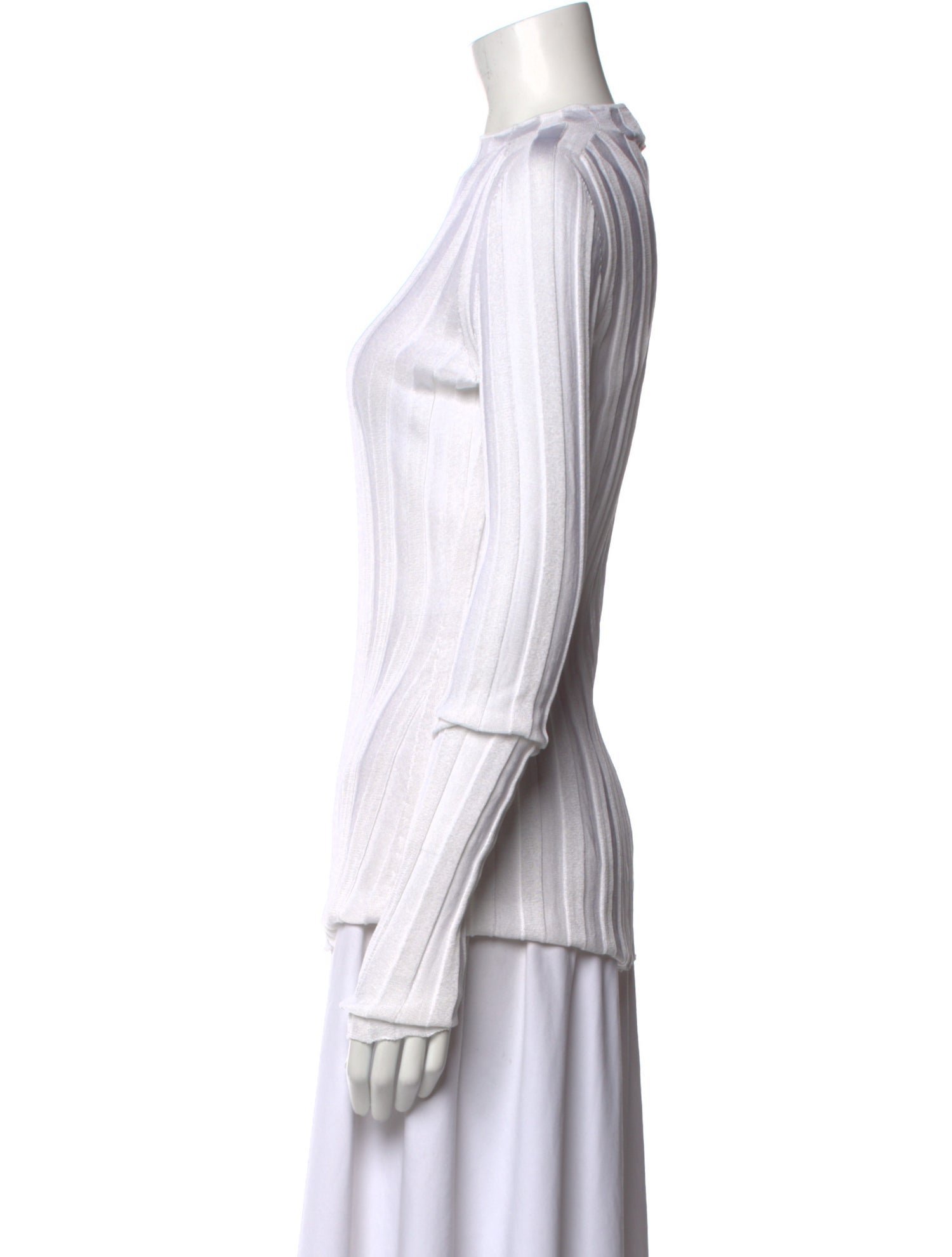 Khaite Silk Striped Blouse