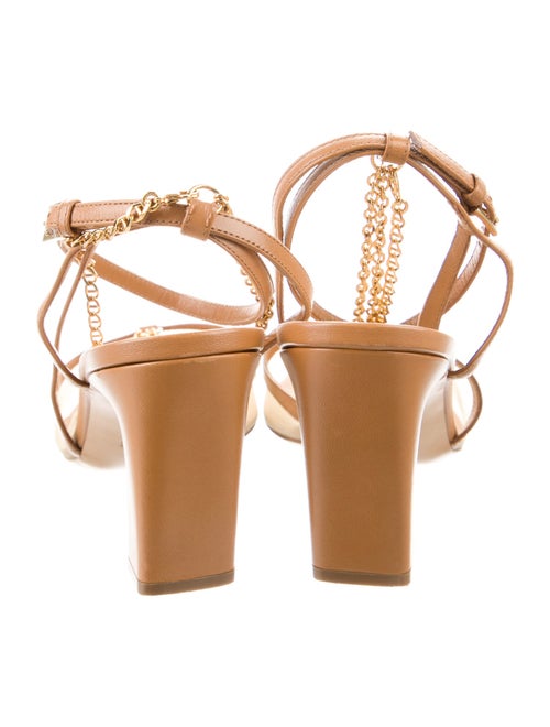 Khaite Mesh Crystal Embellishments Slingback Pumps