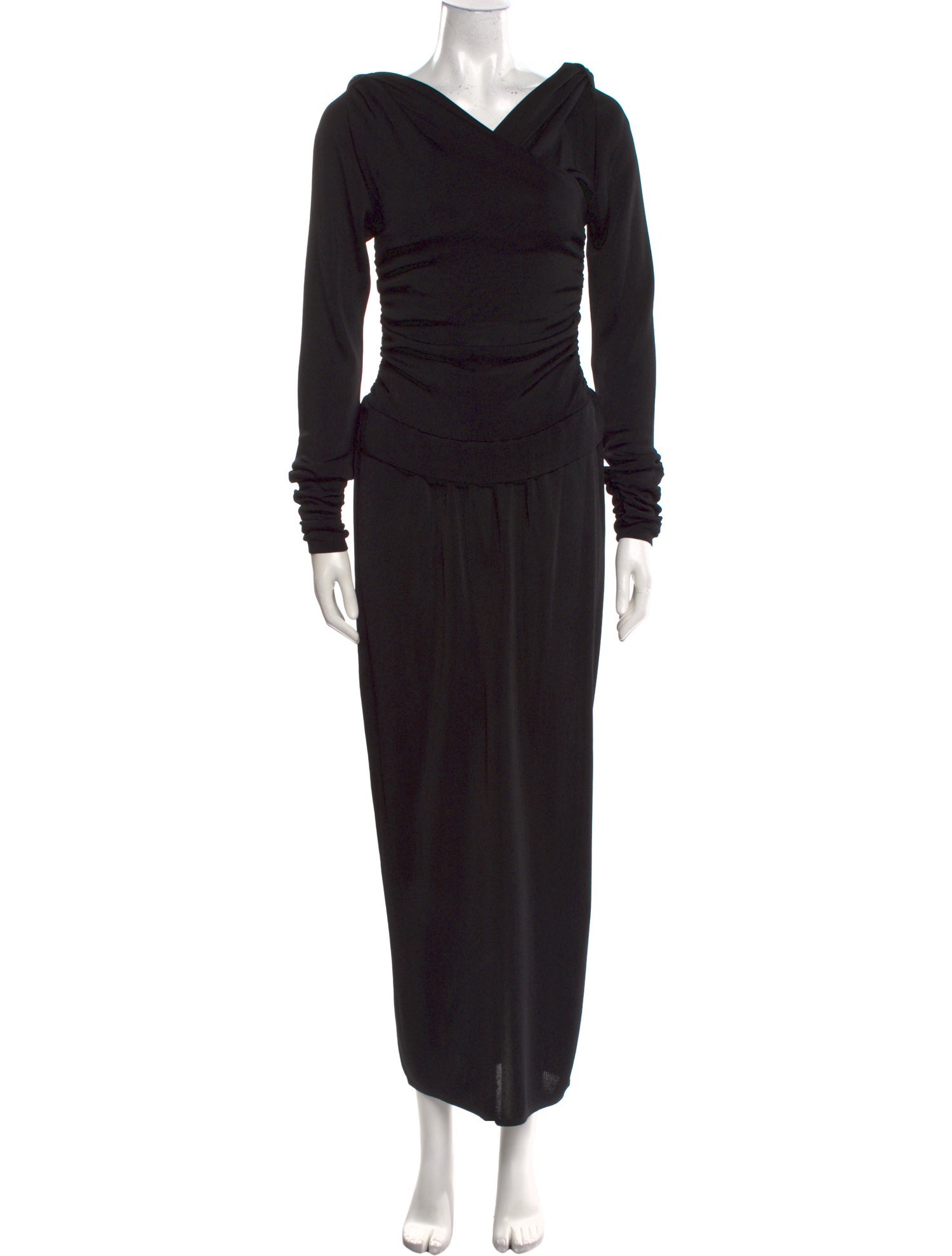 Khaite Cowl Neck Midi Length Dress w/ Tags