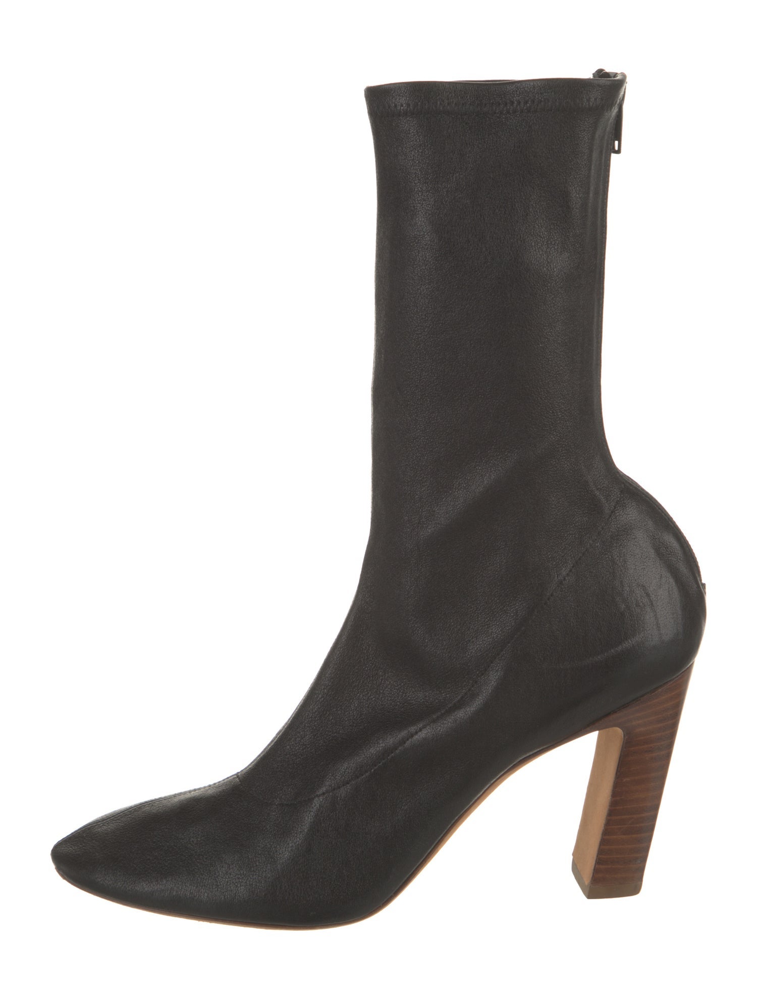 Khaite Leather Sock Boots