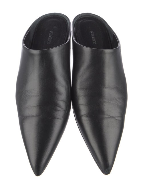 Khaite Leather Mules