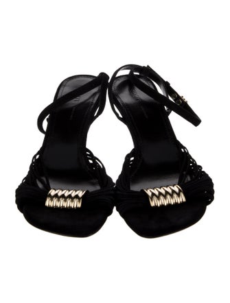 Khaite Suede Sandals