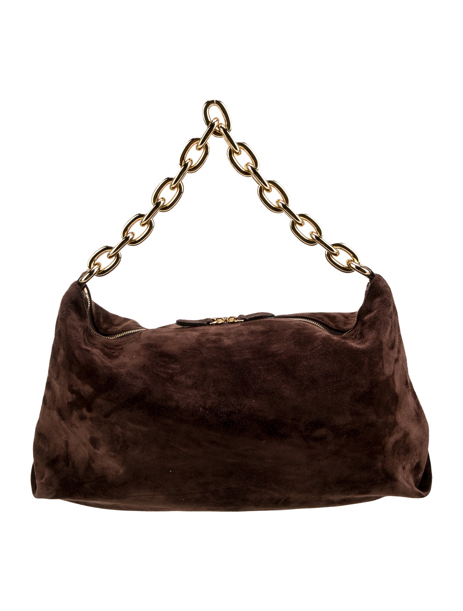 Khaite Suede Top Handle Bag