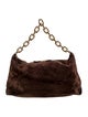 Khaite Suede Top Handle Bag