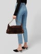 Khaite Suede Top Handle Bag