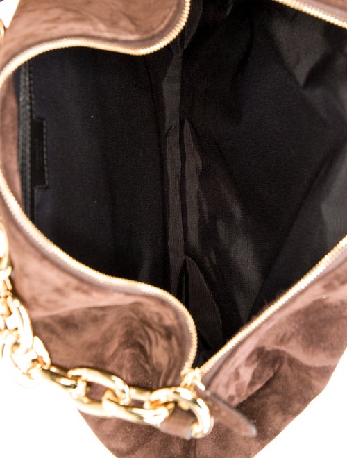 Khaite Suede Top Handle Bag