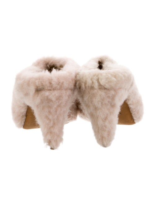 Khaite Shearling Slides
